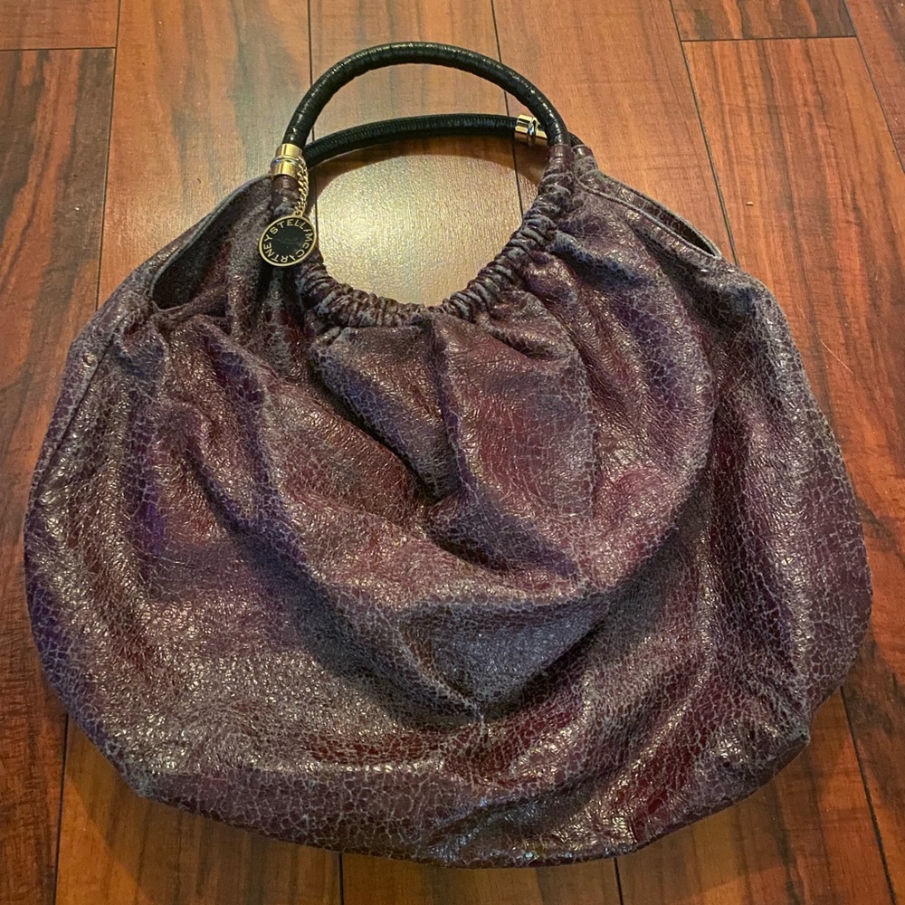 Stella McCartney Burgundy Leather Women's Bag